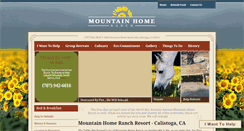 Desktop Screenshot of mountainhomeranch.com